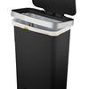 Papelera de Pedal 45L Negro EKO Hana